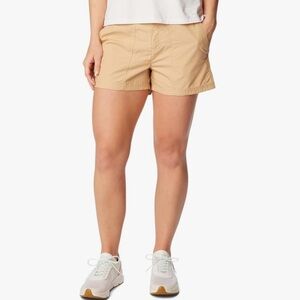 NWT Columbia Tan Cargo Shorts Relaxed Fit Lightweight